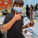 Fen ve Teknoloji Dersi'nde hamurdan iskelet yapımı